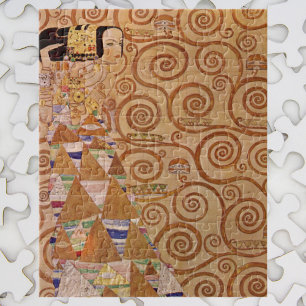 Verwacht door Klimt  Victoriaans Art Nouveau Legpuzzel