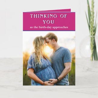 Verwacht een baby die aan je kaart denkt