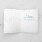 Verwacht een Baby/Gefeliciteerd Naam personalisere Kaart (Binnen)