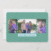 Verwacht een kerstkaart met foto's (Achterkant)