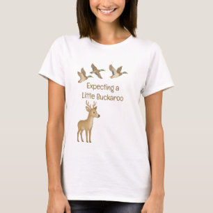 Verwacht een kleine Buckaroo Mom-to-Be T-Shirt