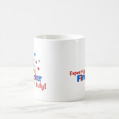 Verwacht een kleine vuurwerker in juli koffiemok (Center)