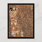 Verwacht een mooie vrouw briefkaart (Voorkant)