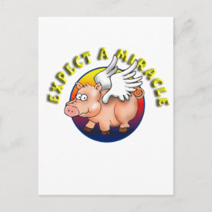 Verwacht een wonder - een erkenning briefkaart