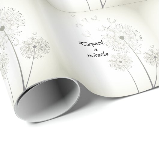 Verwacht een wonder Inspirerend Cadeaupapier (Rol Hoek)