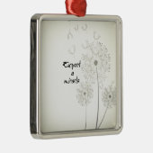 Verwacht een wonder Inspirerend Metalen Ornament (Rechts)