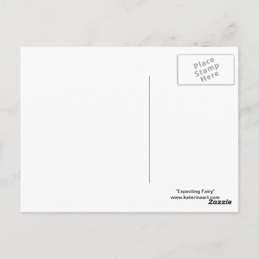 Verwacht eerlijk Briefkaart (Achterkant)