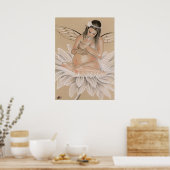 Verwacht eerlijk Poster (Keuken)