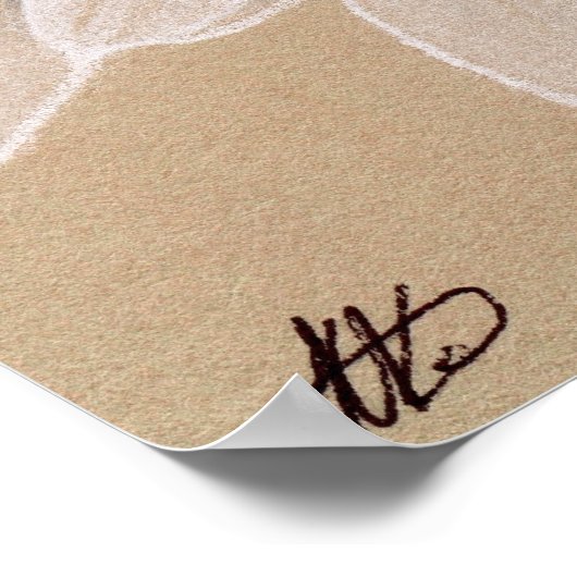 Verwacht eerlijk Poster (Hoek)