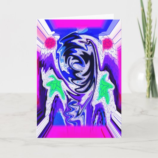 Verwacht Feestdagen Kaart (Voorkant)