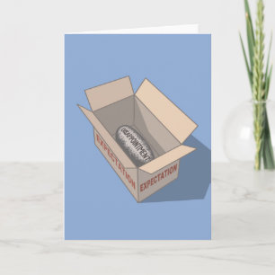 Verwacht Feestdagen Kaart