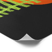 Verwacht Geweldige pompoen Poster (Hoek)