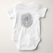 Verwacht goede dingen Guardian Angel Baby Bodysuit (Achterkant)