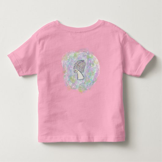 Verwacht Goede Dingen Guardian Angel Toddler T-Shi Kinder Shirts (Achterkant)