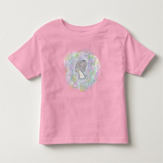 Verwacht Goede Dingen Guardian Angel Toddler T-Shi Kinder Shirts (Voorkant)