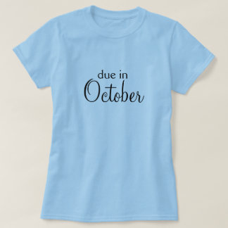 Verwacht in oktober! t-shirt