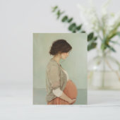Verwacht Mam Briefkaart (Staand voorkant)