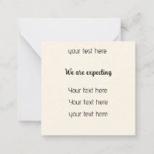 Verwacht mama aankondiging