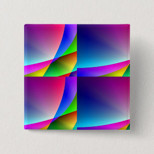 Verwacht meer liefde_ vierkante button 5,1 cm