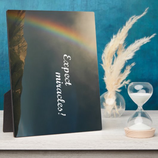 Verwacht Miracles! Fotoplaat (Zijkant)