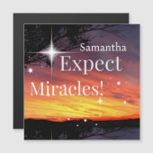 Verwacht Mirakels Fonkelende Zonsondergang Betersc (Voorkant / Achterkant)