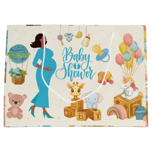 Verwacht Moeder Feest Groot Cadeauzakje (Voorkant)