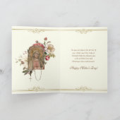 Verwacht moeder Zwangerschap Religieuze Moederdag Kaart (Binnen)