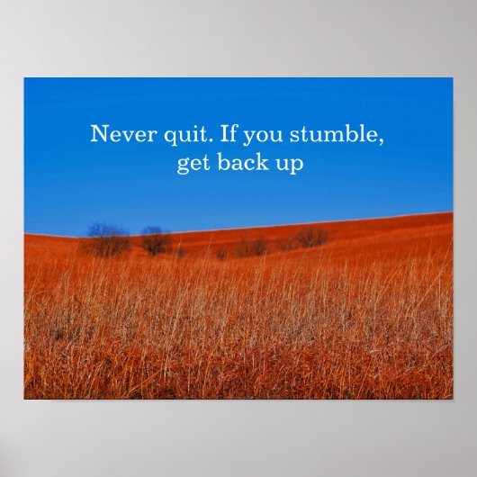 Verwacht Motivatie Poster voor herstel (Voorkant)