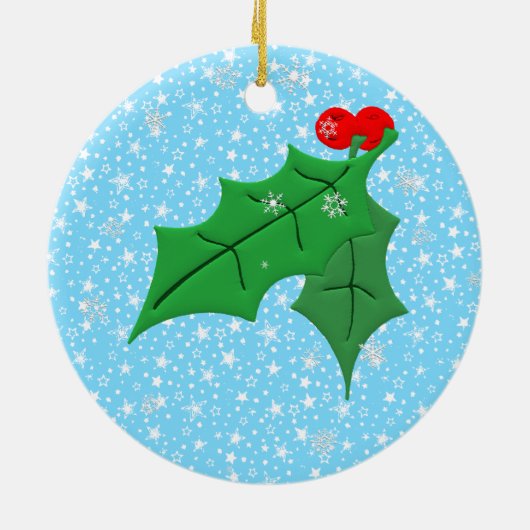 Verwacht ons eerste kind keramisch ornament (Achterkant)