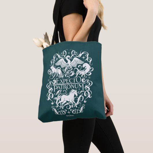 Verwacht Patronum Filigree Graphic Tote Bag (Dichtbij)