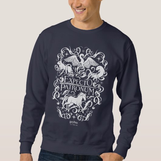 Verwacht Patronum Filigree Graphic Trui (Voorkant)