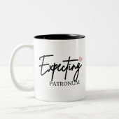 Verwacht patronum kraammoederschap grappige mam Gi Tweekleurige Koffiemok (Links)