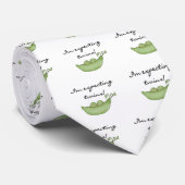 Verwacht Tweeling - Erwten in een Pod Stropdas (Opgerold)