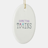 VERWACHT TWINS KERAMISCH ORNAMENT (Rechts)