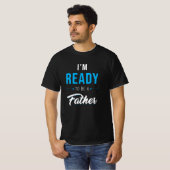 Verwacht vader Gift Father Zwangerschap T-shirt (Voorkant volledig)