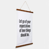 Verwacht wandtapijt met hout hangend wandkleed (Gebogen)