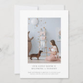 Verwachte foto zwangerschap aankondiging (Voorkant)