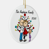 Verwachte koppeling met aangepaste feestdag voor m keramisch ornament (Rechts)