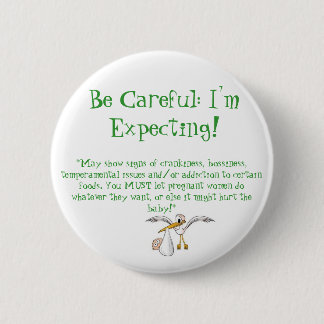 Verwachte moeder Button