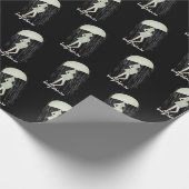 Verwachte moeder met Umbrella Cadeaupapier (Hoek)