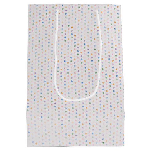 Verwachte moeder met Umbrella Medium Cadeauzakje (Achterkant)