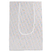 Verwachte moeder op poka Dots Medium Cadeauzakje (Achterkant)