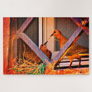 Verwachte ouders legpuzzel