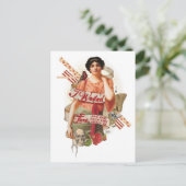 Verwachte tijd briefkaart (Staand voorkant)