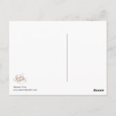 Verwachte tijd briefkaart (Achterkant)