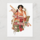 Verwachte tijd briefkaart (Voorkant)