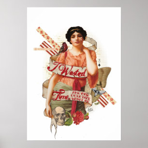 Verwachte tijd poster