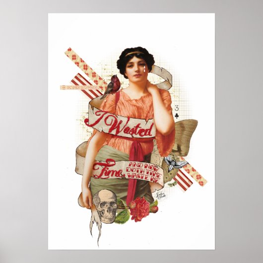 Verwachte tijd poster (Voorkant)