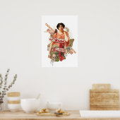 Verwachte tijd poster (Keuken)