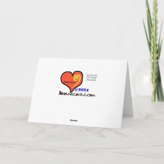 Verwachte Tweeling Moederdag Kaart (Achterkant)